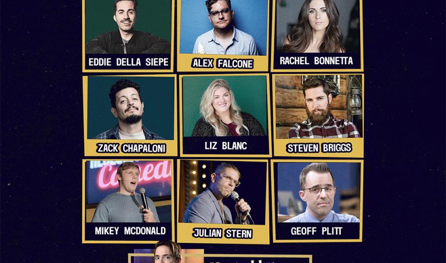 Spotlight Comedy - Eddie Della Siepe, Alex Falcone, Rachel Bonnetta, Liz Blanc, and so many more!